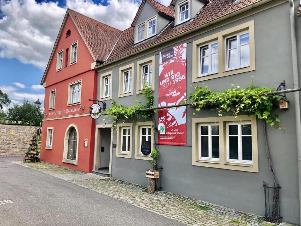 Biobausewein Wein Hotel Leben Iphofen Bagian luar foto