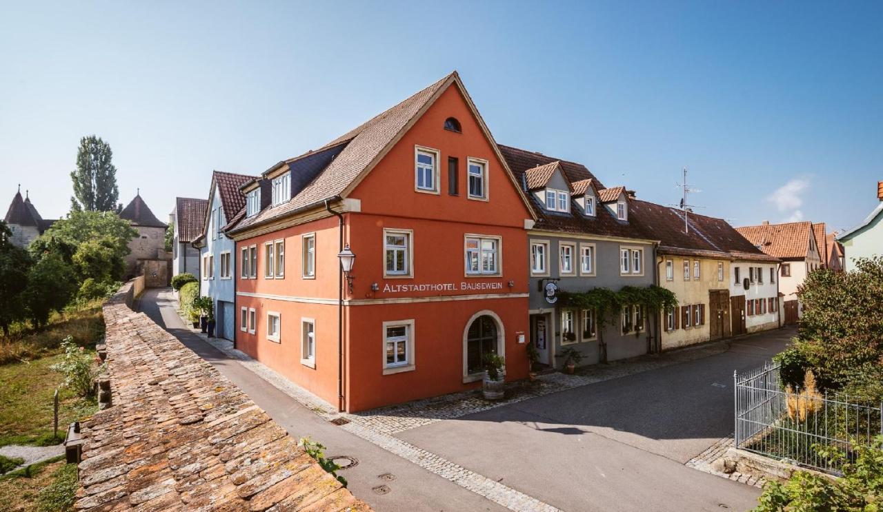 Biobausewein Wein Hotel Leben Iphofen Bagian luar foto